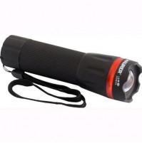 Torcia Led A Batteria In Abs Con Zoom Maurer